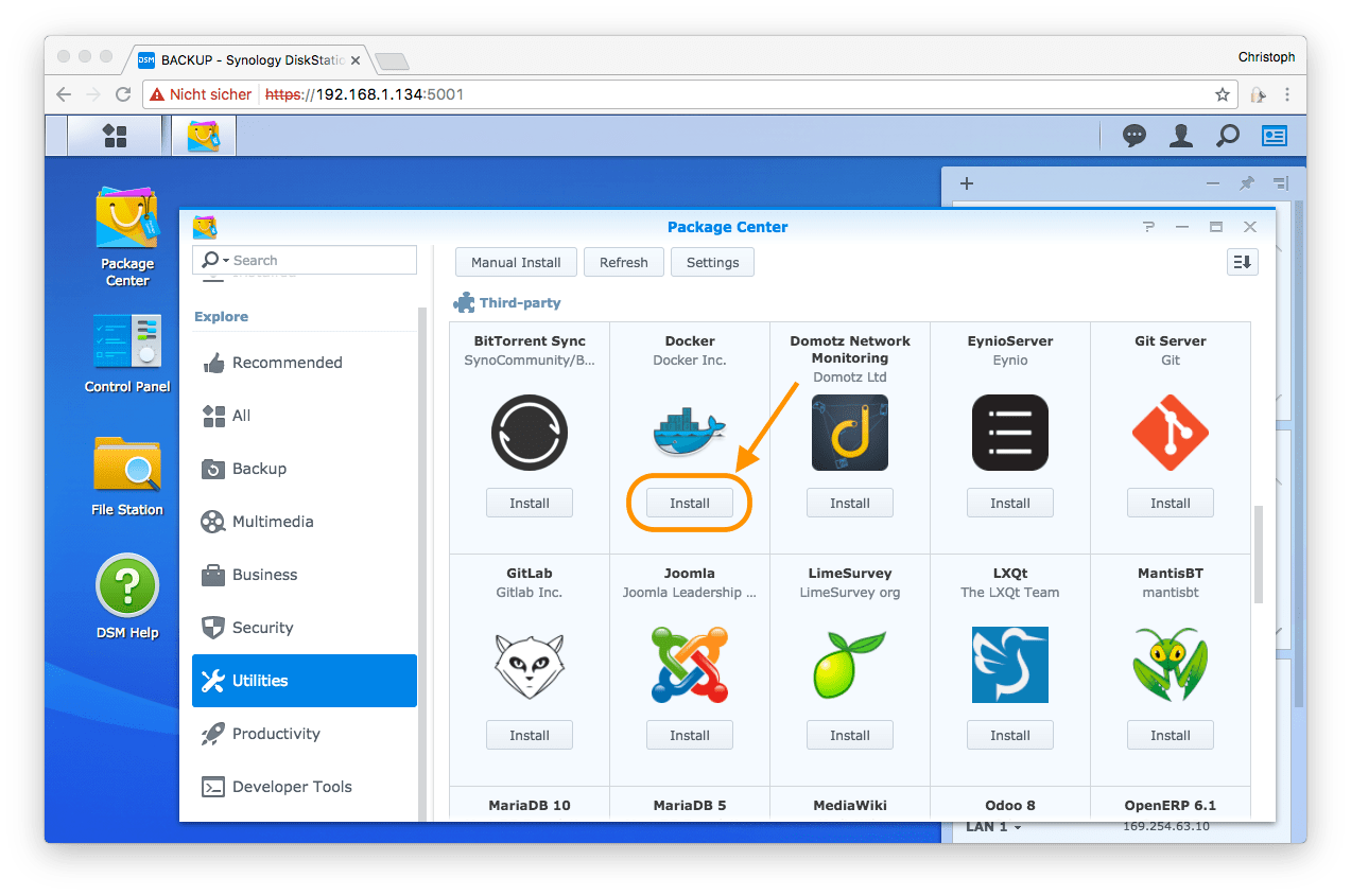 Synology com